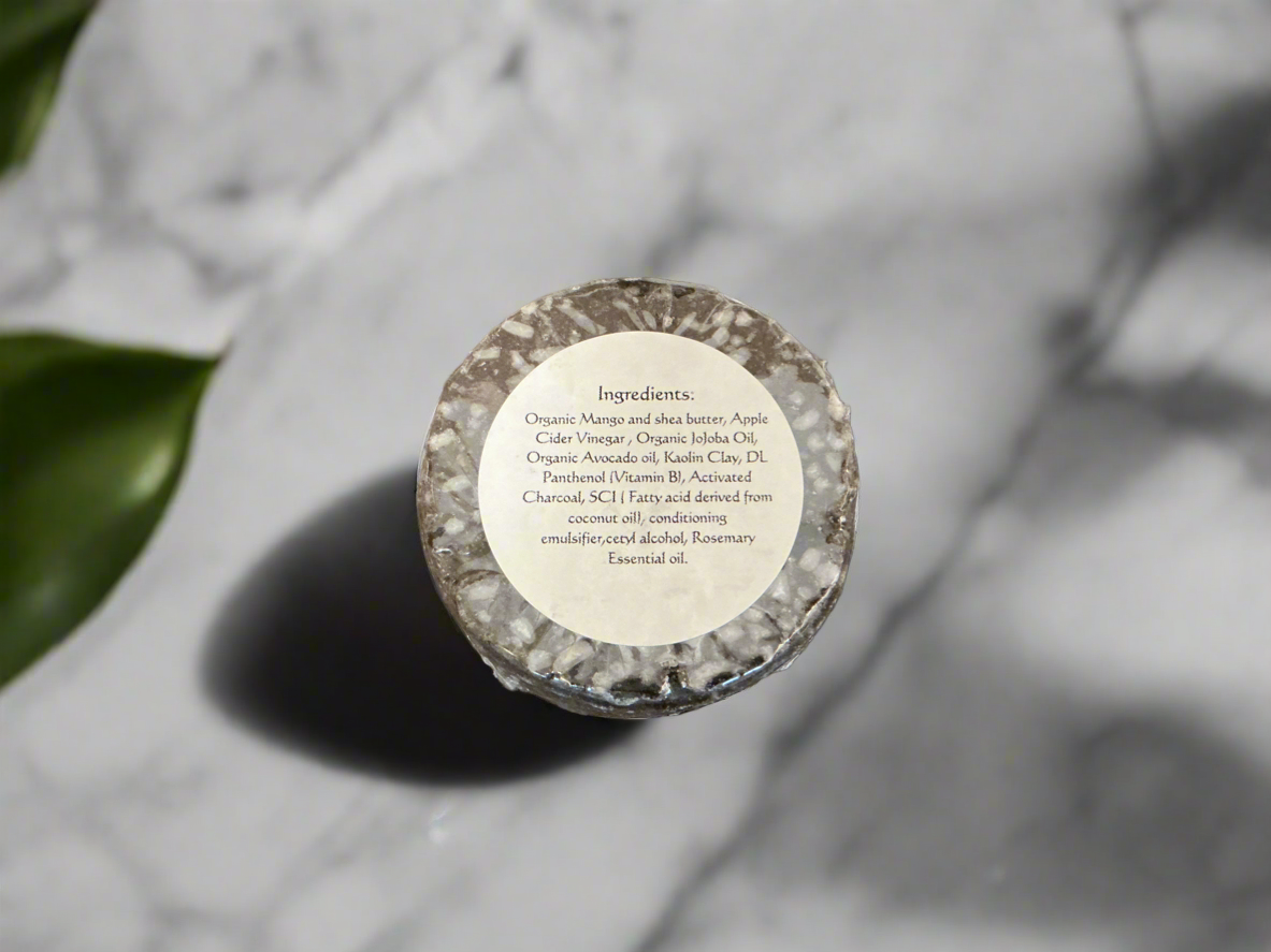Charcoal and Aloe Shampoo Bar